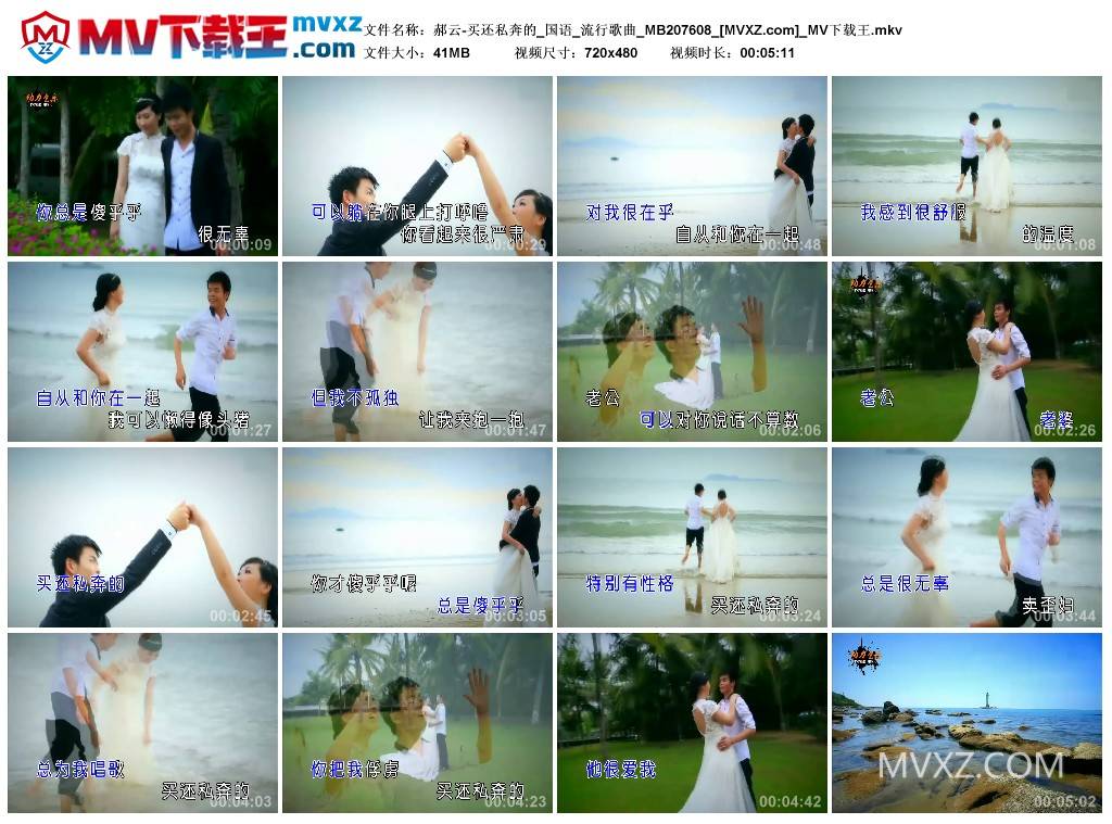 郝云-买还私奔的_国语_流行歌曲_MB207608